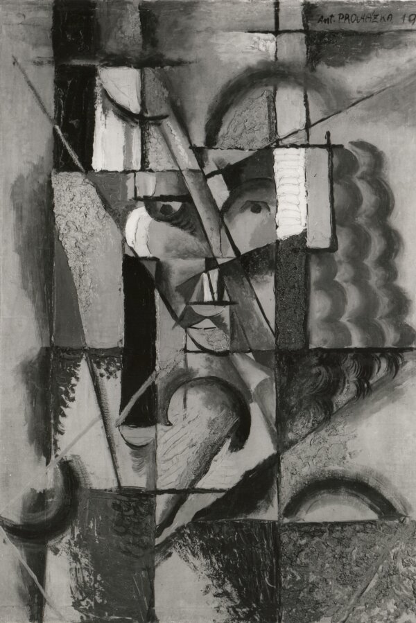 Žena s rozpuštěnými vlasy, 1915, ol., pl., 	Autor fotografie: Karel Šabata